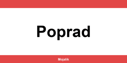 Kontakt DPD depo v lokalite Poprad